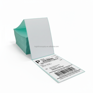 Etiquetas de Envío de Códigos de Barras Digitales Térmicas Directas Premium de 4x6, Libres de BPA, Resistentes al Agua, Etiquetas Logísticas Compatibles con Impresoras Industriales - Product Image 1