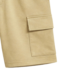 Pantalones Cortos Cargo de Forro Polar para Hombre, Logotipo Personalizado, 100% Algodón Canvas, Ecológicos, de Secado Rápido, Antiarrugas, con Múltiples Bolsillos, Cintura Elástica Informal - Product Image 3