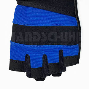 Gants de sport demi-doigts personnalisés avec logo, sangle de poignet réglable, unisexe, pour fitness, musculation, haltérophilie, durables - Product Image 6