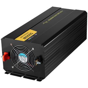 Inverter di Potenza a Onda Sinusoidale Pura da 5000 Watt, da DC 12V a AC 120V, per Auto, con Display LCD, Porta USB e Telecomando - Product Image 5