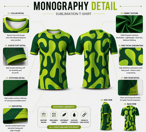 Nouveau design de t-shirt à sublimation, meilleur t-shirt à sublimation à faible MOQ, t-shirt 100% polyester pour homme, coupe ample, imprimé. - Product Image 6