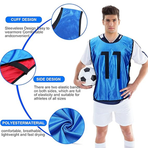 Vente Flash : Maillots d'entraînement réversibles pour sports d'équipe, dossards de football double face, gilets d'entraînement de hockey avec numéros pour l'entraînement - Product Image 5