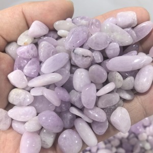 คริสตัลคุนไซต์ธรรมชาติขนาดเล็กขัดเงาแบบขายส่ง หินคริสตัลเจียระไน - Product Image 6