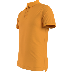 Polo homme en polyester et coton, uni, vierge, prix usine, personnalisable avec logo brodé ou imprimé - Product Image 2