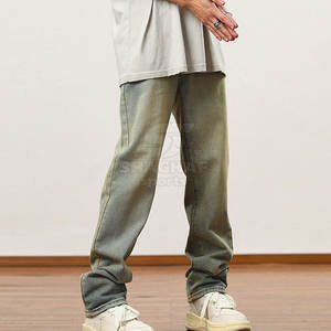 Pantalones Vaqueros Clásicos para Uso Diario, Aptos para Todas las Temporadas, con Acabado Lavado y Construcción de Calidad, Pantalones para Hombre - Product Image 3