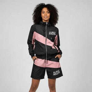 Nouvelle conception, survêtements coupe-vent légers de couleur unie, séchage rapide, nylon / polyester, survêtement coupe-vent de haute qualité - Product Image 3