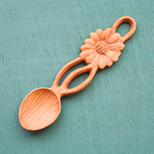 Artisan Doussie Wooden Spoon Collection Long Handle Heat Resistant Dishwasher Safe Sustainable <b>Kitchenware</b> Wholesale Supplier - Product Image 5