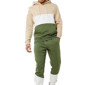 Chándal Deportivo de Felpa Técnica para Hombre, Diseño de Diseñador, Color Amarillo Mostaza, Corte Ajustado, Sudadera con Capucha y Bordado Personalizado, Chándales de Lujo para Hombre - Product Image 5