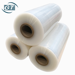 Transparent PE Soft <b>Plastic</b> <b>Shrink</b> Stretch Wrapping Films Roll Hard LLDPE Cast Processing for Pallet Packaging Vietnam Cast - Product Image 1