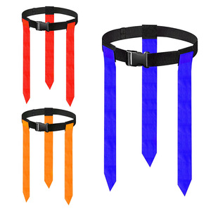 Équipement d'entraînement de football américain pour adultes et jeunes, équipement sportif sans contact avec drapeaux et bannières promotionnels, ceinture porte-drapeaux - Product Image 3
