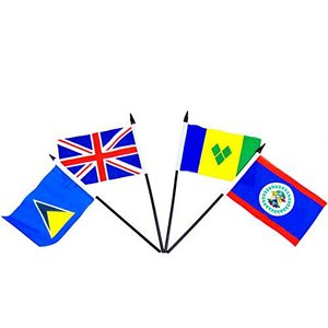Bandera de Mesa Nacional Personalizada al por Mayor para Negocios, Decoración de Oficina, Bandera de Escritorio con Soporte, 30x45cm, Doble Cara, Poliéster - Product Image 5