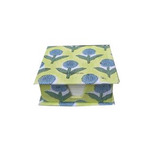 Indian Perfect Diary and notepad Handcrafted Gift Handmade Fabric Boho Journal <b>Notebook</b> and notepad <b>set</b> aesthetic Gift for women - Product Image 6