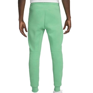 Pantalon de jogging décontracté pour homme en toile légère à taille haute avec logo personnalisé, taille élastique, coupe ample, jambe droite, uni, 2026 - Product Image 6