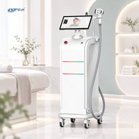 Machine d'épilation au laser à diode intelligente AI 1200W avec 3 longueurs d'onde 755 808 1064nm pour une épilation permanente