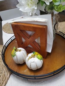 Porte-serviettes en bois, distributeur de serviettes pour tables, accessoires de cuisine et de bureau pour restaurants, décoration de salle à manger et de maison - Product Image 3