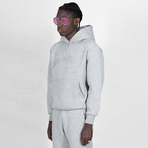 Conjunto de Sudadera con Capucha y Pantalones Deportivos Personalizados con Logotipo, Conjunto Deportivo Informal de Moda para Parejas, Traje Deportivo de 2 Piezas para Hombre - Product Image 5