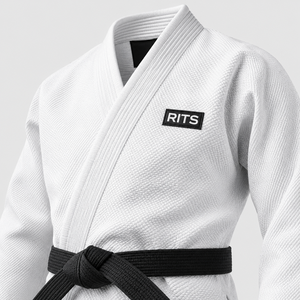Rits Enterprises <span class=keywords><strong>RE</strong></span>-BJJU-001 Kimono per Brazilian Jiu Jitsu, Traspirante e Resistente, Set Uniforme BJJ 300g Poliestere/Cotone - Product Image 5