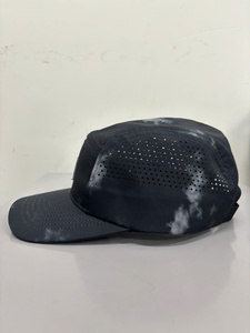 Casquette de camping décontractée pour adulte, fabriquée au Vietnam, avec patch tissé personnalisable, 5 panneaux, camouflage découpé au laser - Product Image 5