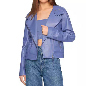 2026 New Fashion OEM Service Low MOQ Women <b>Leather</b> Jacket <b>Top</b> Selling New Design Winter Jackets In Reasonable Price - Product Image 6