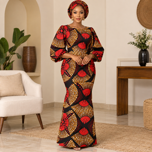 Premium Ankara Wax Printed Fabric African Traditional Textile Material for Women Apparel Fashion and Craft - Product Image 2