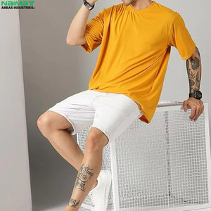 T-shirt imprimé pour homme, impression personnalisée, coton, tee-shirt uni, décontracté, hauts d'été, vêtements streetwear - Product Image 5
