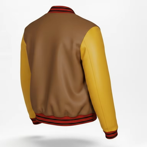 Premium Quality Varsity <b>Jacket</b> <b>Men</b> Casual Cotton Blend Button Up <b>Lightweight</b> Fashion Streetwear <b>Jacket</b> - Product Image 6