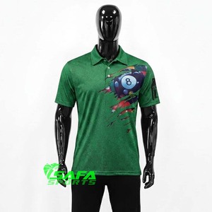 Camiseta de Billar Premium SAFA SPORTS, Ropa Personalizada para Equipos de Snooker, Prenda Deportiva con Estampado por Sublimación - Product Image 4