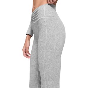 Hot Ladies High Waist Yoga <b>Capri</b> Style Cropped Gym <b>Leggings</b> Full Length Workout Tights Fitness Pants Elastic Waist - Product Image 6