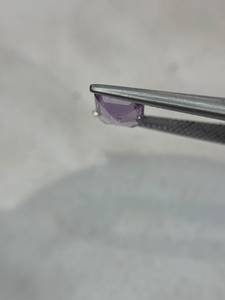 2.19 CT Spinelle naturelle de Mahenge, taille émeraude, pierre précieuse rose-violette à facettes, effet de couleur, Zehra Gems & Jewellery, pour la fabrication de bijoux - Product Image 4