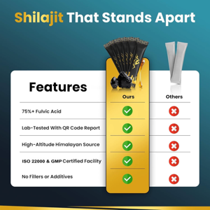 Bâtonnets de miel au Shilajit les plus vendus (8g x 30 bâtonnets) – Résine de Shilajit himalayenne pure avec mélange de miel pour soutenir l'énergie et la résistance - Product Image 6