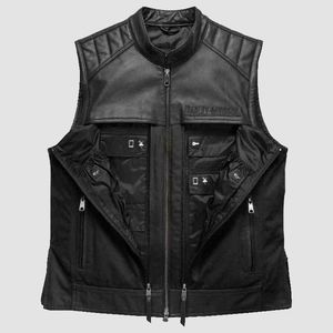 Chaleco de Cuero para Hombre Harley - Product Image 1