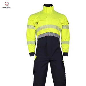 Trajes de Trabajo de Invierno Reflectantes de Alta Visibilidad Personalizados para Hombre, Trajes de Trabajo de Dos Piezas con Logotipo - Product Image 5