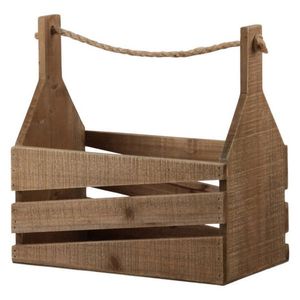 Porte-serviettes rustique en bois avec compartiment de rangement, étagère de salle de bain sur pied, organisateur multifonctionnel, porte-couverts - Product Image 2