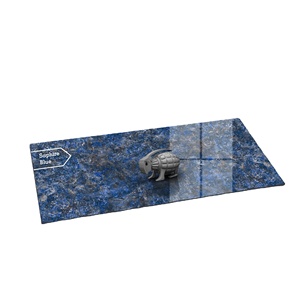 Sàn sang trọng trang trí nội thất gạch lát sàn màu xanh bóng loáng gốm và sứ gạch lồng vào nhau sàn gốm cho khách sạn nhà - Product Image 1