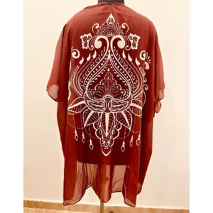 Vestido Cruzado Moderno para Mujer, Talla Única y Diseño de Estampado Personalizado, Fabricante de Marca Privada Sostenible - Product Image 2