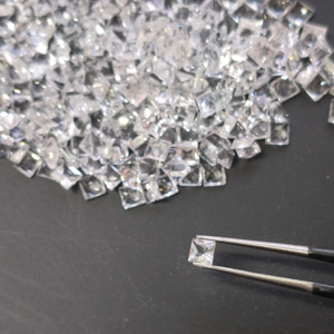Topacio Blanco Natural de 3.5MM, Corte Princesa Cuadrado, Gemas Sueltas de la Mejor Calidad para Joyería - Product Image 1