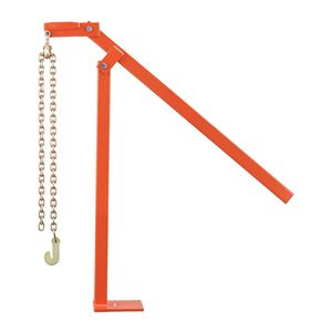 Extracteur de poteaux en T robuste 32 T avec chaîne de levage 43, en acier antirouille, pour un retrait facile des poteaux en T, produit de type treuil - Product Image 1