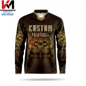เสื้อเพนท์บอลสั่งทำพิเศษ ระบายอากาศได้ดี แห้งเร็ว เสื้อกีฬา ผู้ผลิต OEM ขายส่ง ผู้ส่งออก สำหรับแบรนด์เสื้อทีม - Product Image 6