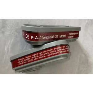 Masque respiratoire industriel réutilisable demi-masque 6200, masque anti-gaz de protection avec filtre de classe GB2626 KN90 - Product Image 2