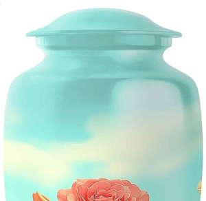 Urnas Funerarias Decorativas de Latón para Cenizas de Adultos, Urnas Hechas a Mano para Hombres y Mujeres - Product Image 3