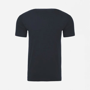 T-shirt col rond en coton peigné 100% Next Level Black, T-shirt col rond en coton parfait, bleu marine - Product Image 6