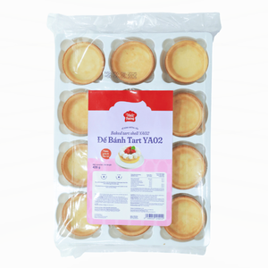 ขนมเบเกอรี่พรีเมียม อินเตอร์เนชั่นแนล ซัพพลายส์ ฟู้ด อินดัสทรี ฮาลาล เบคคุกทาร์ต ฟรอสเซน เบคคุกเอ้กทาร์ตเชลล์ YA02 420 กรัม ฉลากสั่งทำ - Product Image 1