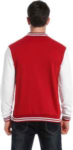 Blouson Bomber en polyester coupe-vent et imperméable, veste de baseball, veste universitaire personnalisée - Product Image 5