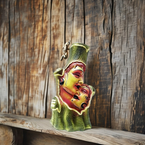 Escultura Abstracta Art Deco Hecha a Mano con Arcilla - Decoración para el Hogar para Pascua, Bodas y Aniversarios - Product Image 1