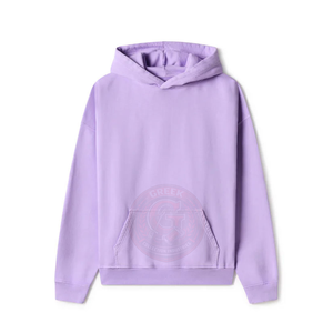Sudadera con Capucha Extra Grande de Corte Holgado para Hombre, Cómoda Sudadera de Algodón con Tela Premium para Estilo de Vida y Moda - Product Image 1