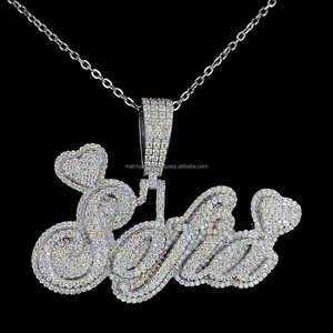 จี้ประดับเพชรโมอิสรูปหัวใจสำหรับเด็กชายและหญิงตามสั่ง - Product Image 1