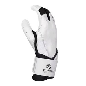 Gants de frappe de baseball fabriqués au Pakistan, prix bas, ajustement confortable, couverture complète de la main. - Product Image 4
