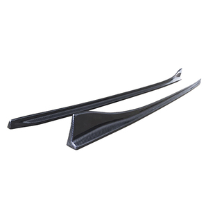 Nuevas faldas laterales de fibra de carbono estilo 3D con tornillos para F06 M6 Gran Coupé 2012-2018 (solo) - Product Image 1