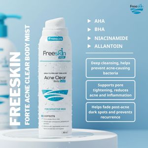 Bruma Corporal Anti-Acné 80ml, Empaque Personalizado OEM/ODM, Suave y No Irritante, Ayuda a Reducir el Acné en Adultos - Product Image 2