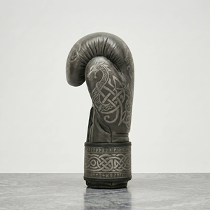 Guantes de Boxeo de Cuero con Diseño de Dragón Grabado, Cierre de Cordones en la Muñeca, Impermeables, Protección UV, para Uso en Exteriores, Entrenamiento, Alta Calidad Premium - Product Image 5